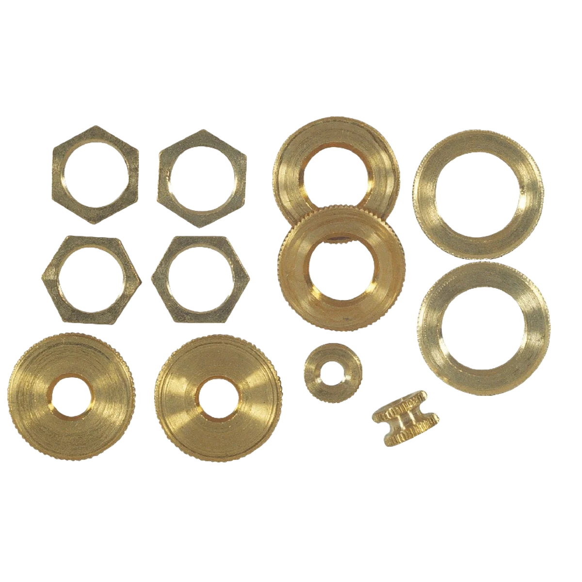 Clean Westinghouse 12 pc. Locknut Assortment High-Grade