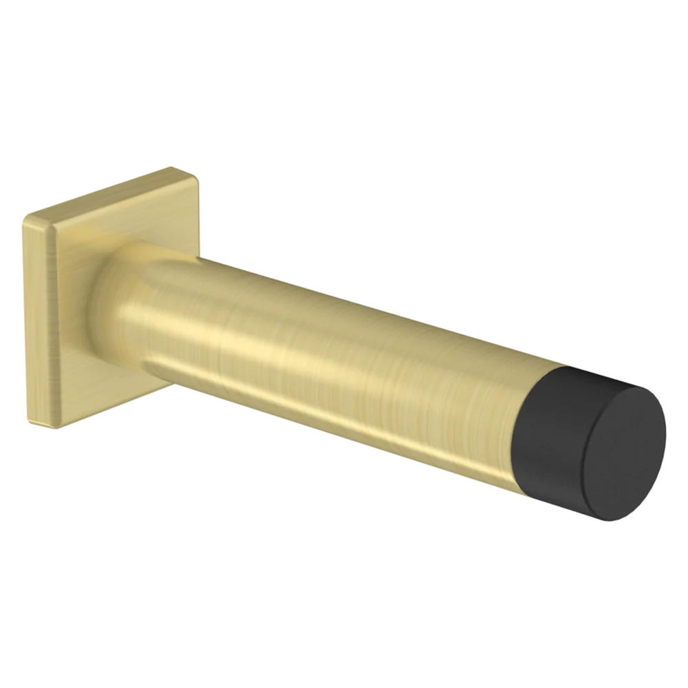 Durable National Hardware 3 Brushed Gold Reed Door Stop Official
