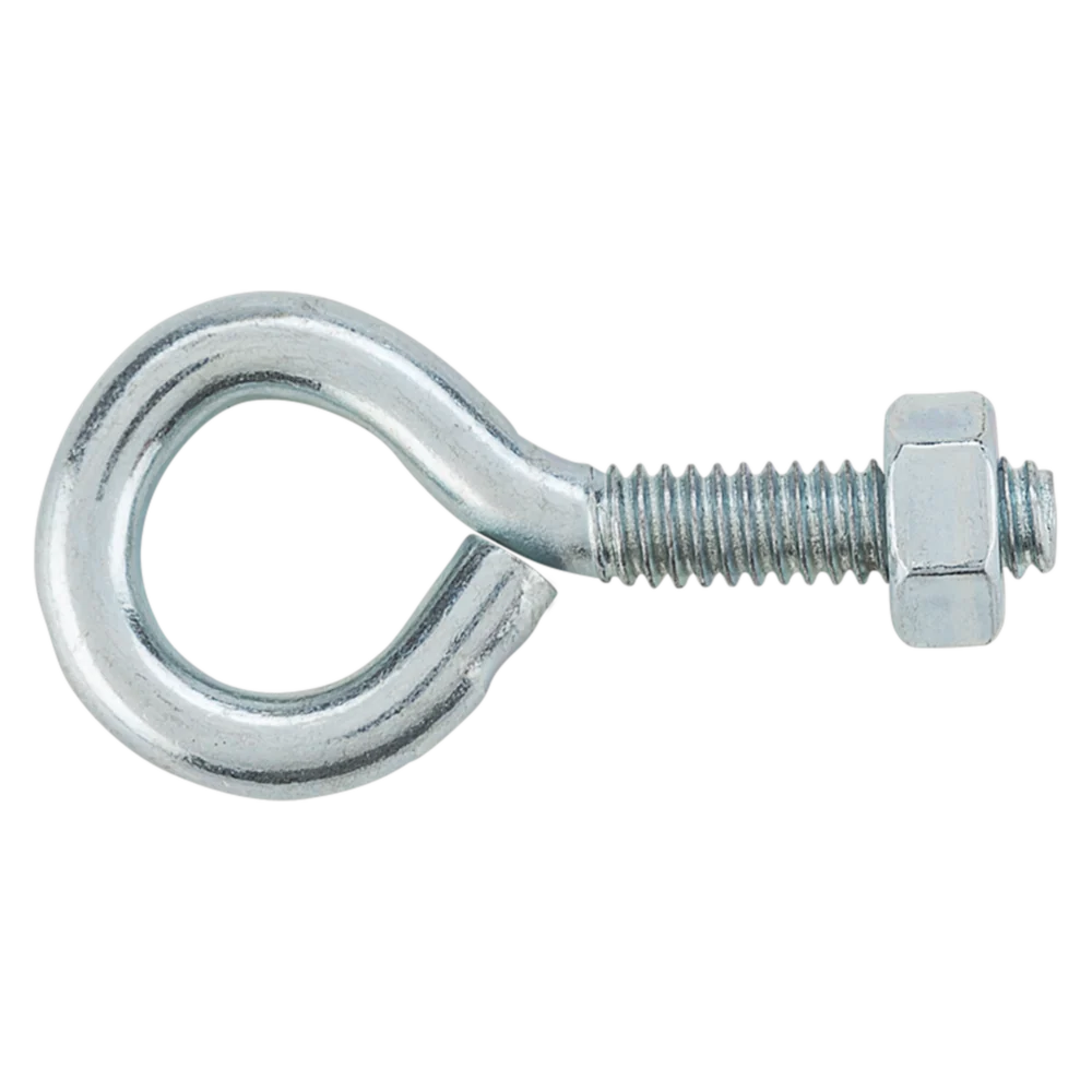 Long-Lasting National Hardware 1 4 x 2 Zinc Eye Bolt with Hex Nut Expertly Made