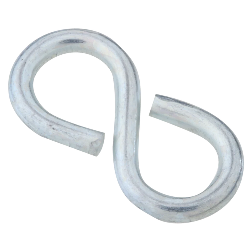 Convenient National Hardware 1-1 4 Zinc Light Closed S Hook 5 Ct. Elite