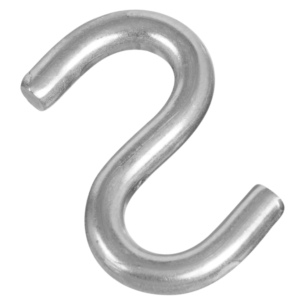 Verified National Hardware 2 Stainless Steel Heavy Open S Hook Enhanced