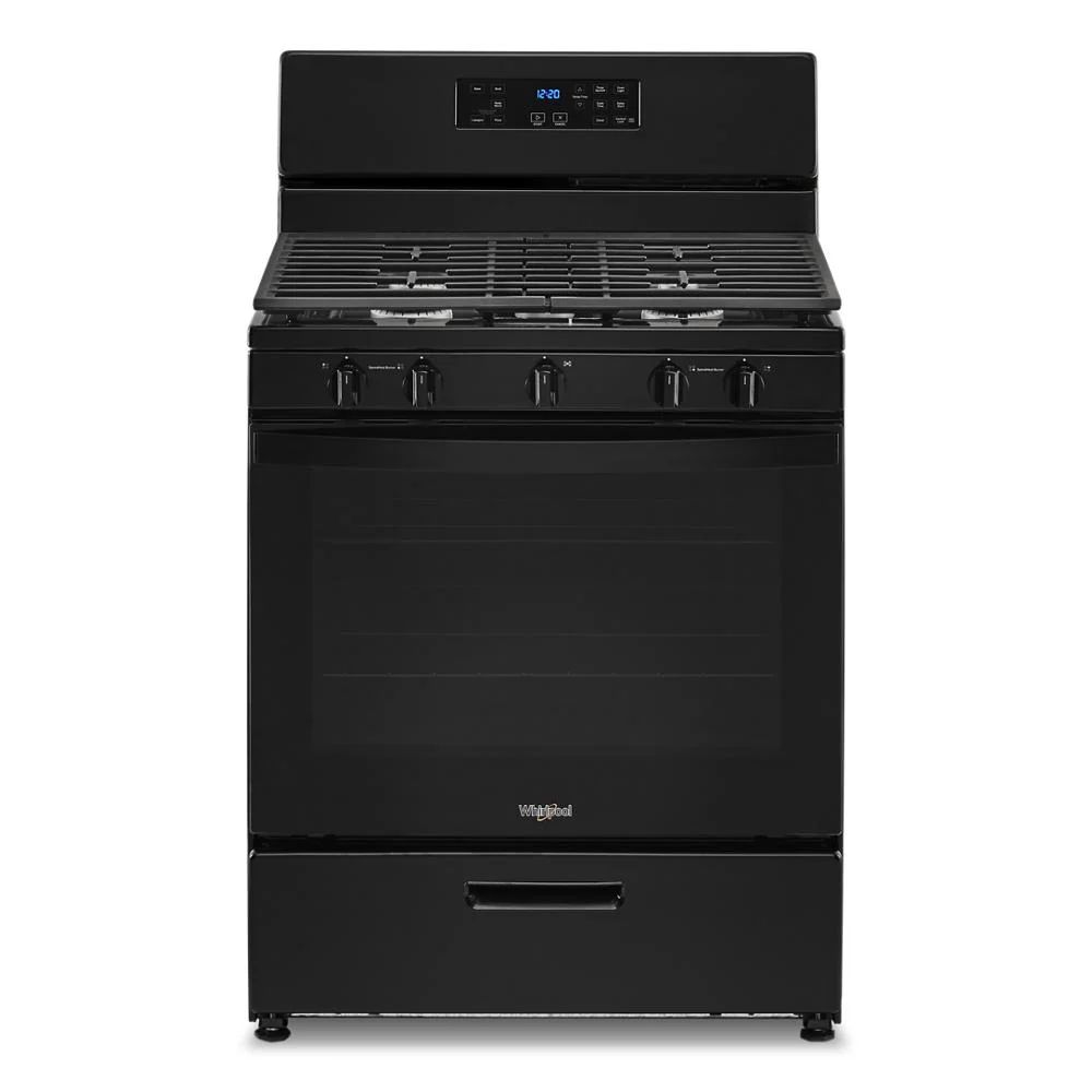 Classic 5.1 Cu. Ft. standing Gas Range with Edge to Edge Cooktop Efficient