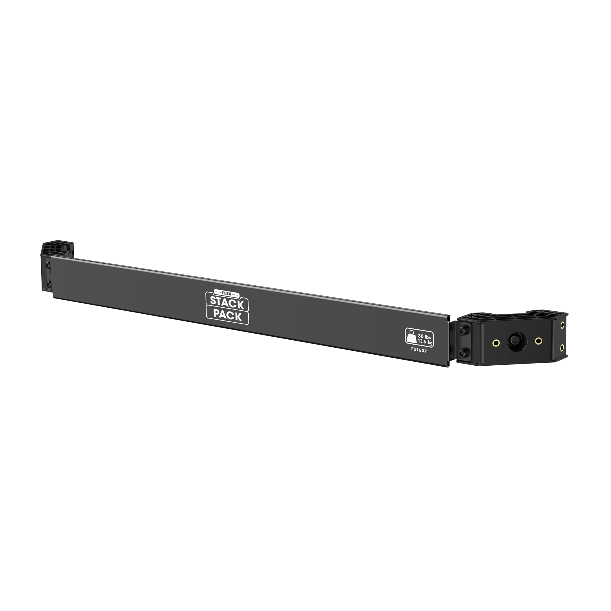 Optimized FLEX STACK PACK™ Front Mount Rail Secure