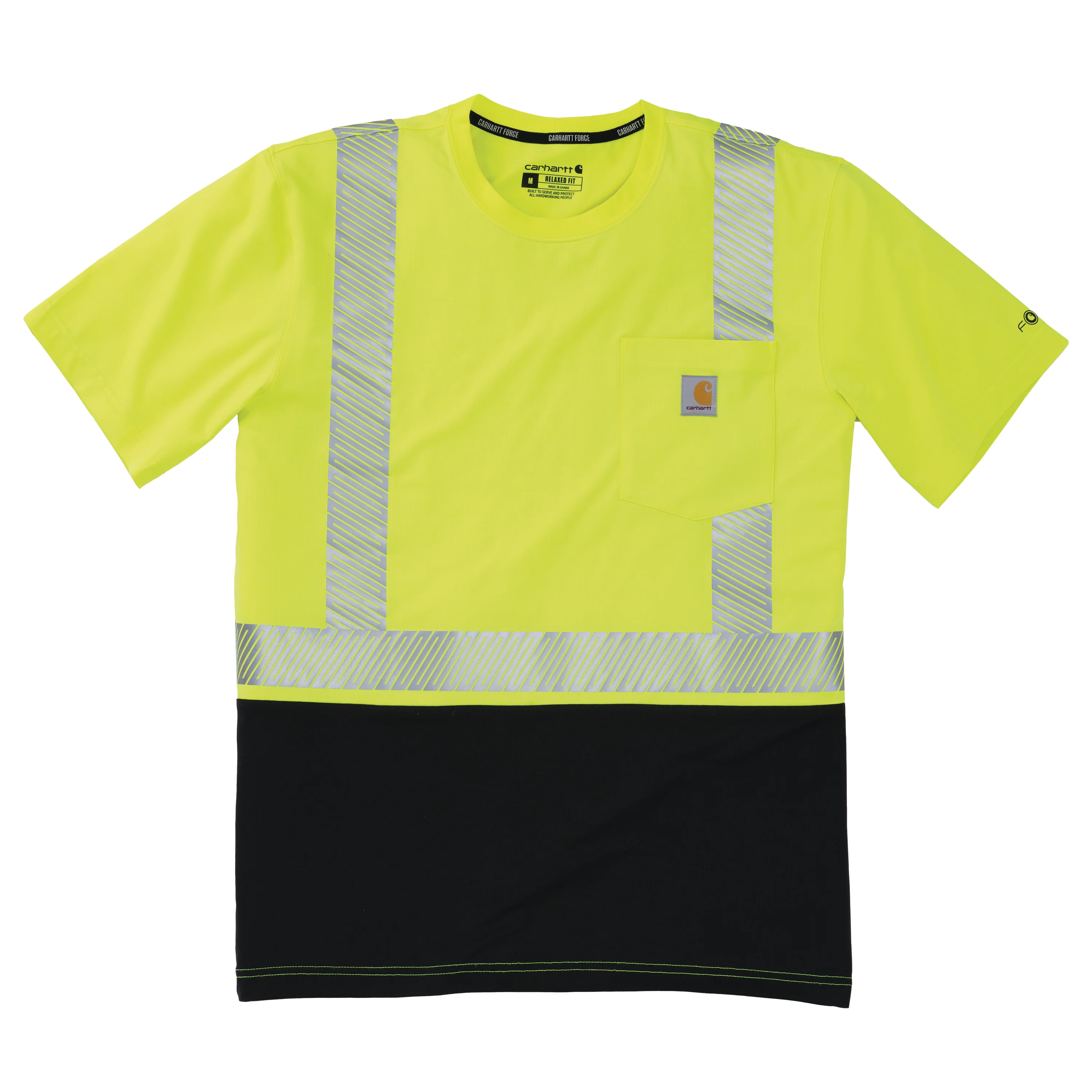 Efficient Carhartt Men’s High Visibility Force Relaxed Class 2 T-Shirt Optimized
