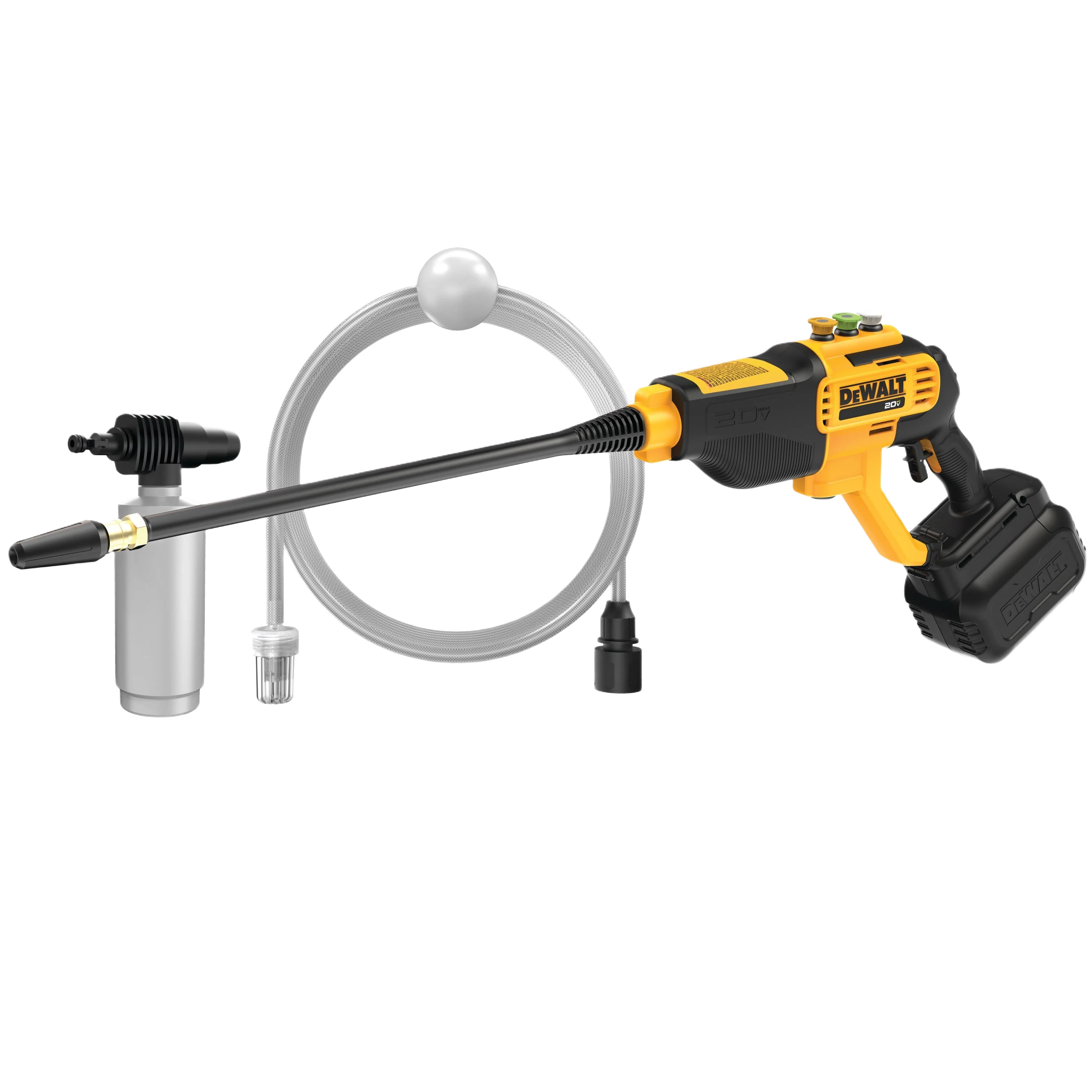 Comfortable DEWALT 20V MAX 550 PSI Cordless Power Cleaner Kit Carefully Designed