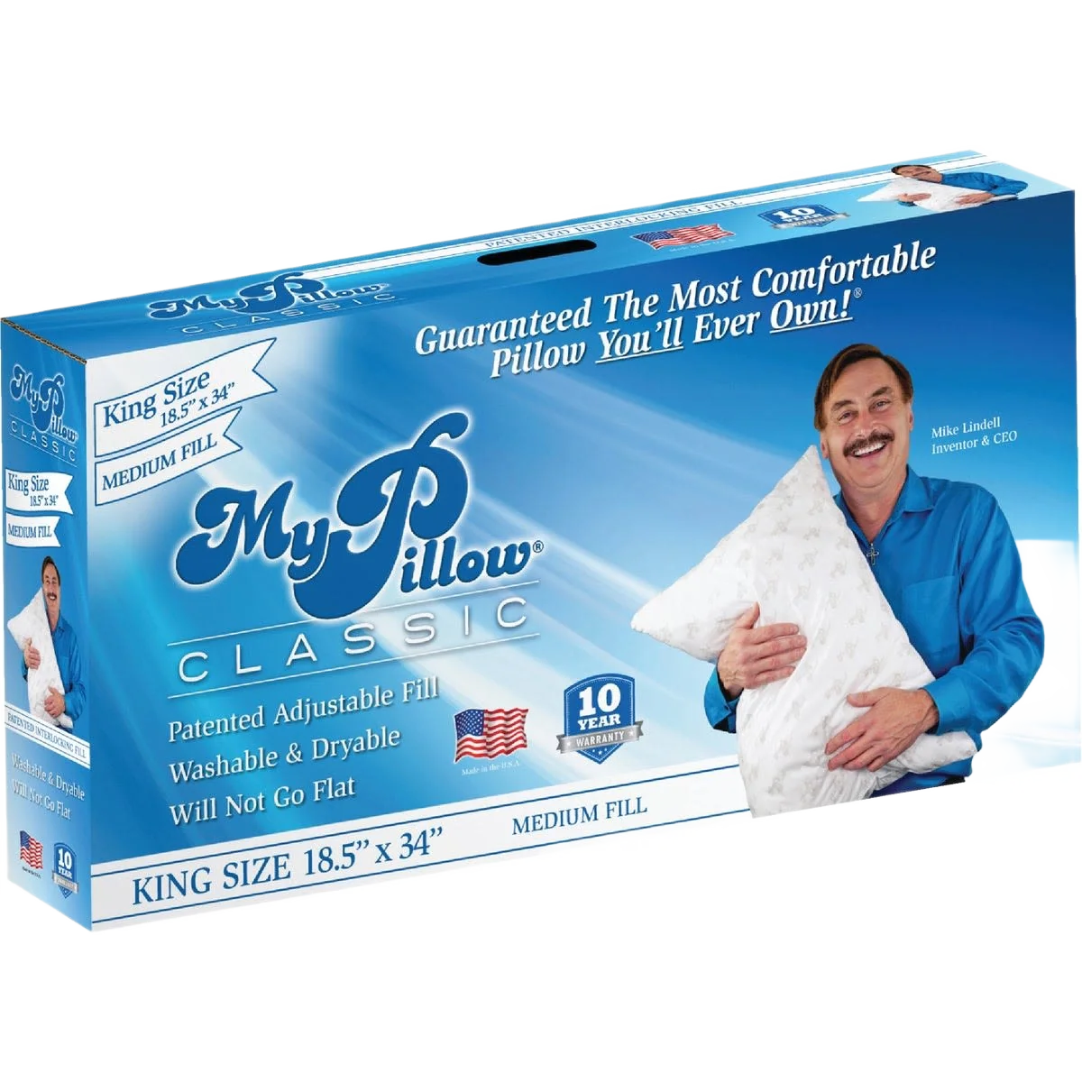 Exceptional My Pillow Classic King Medium Fill Pillow Healthy