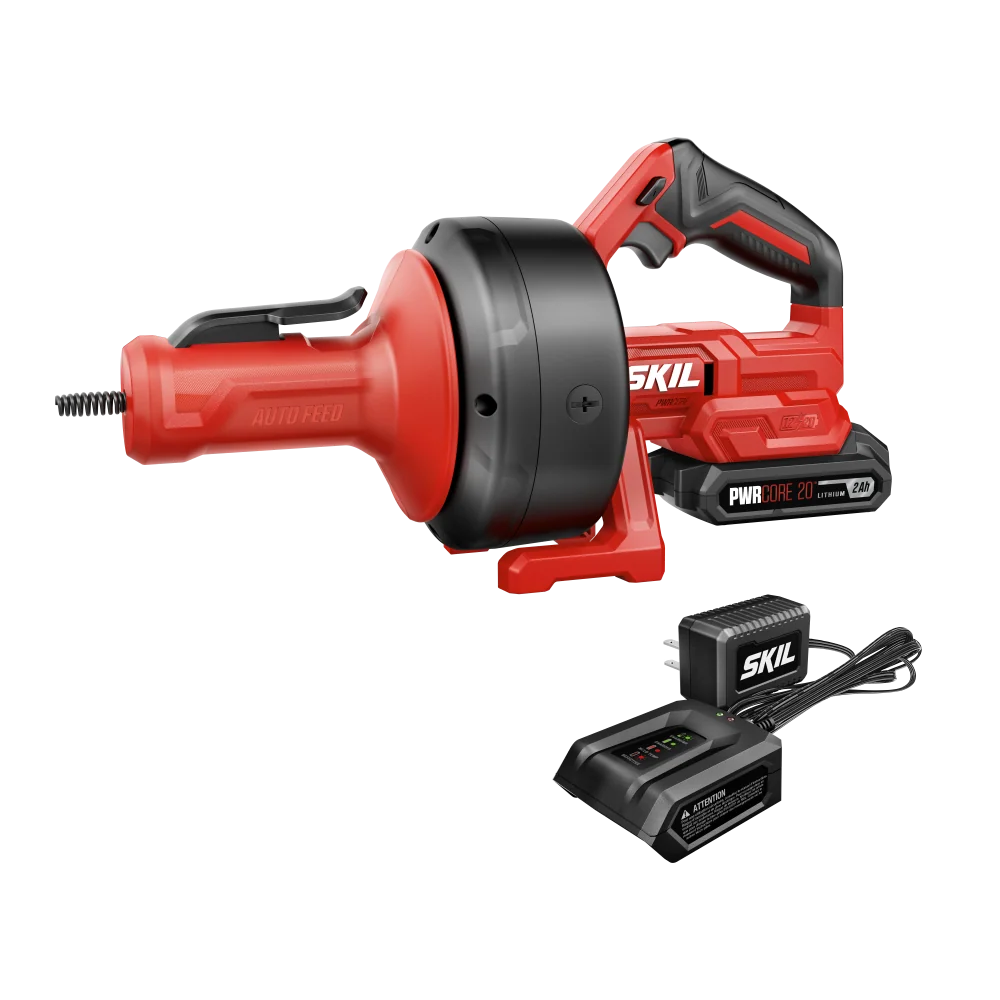 Innovative SKIL 12V 20V Power Snake Drain Cleaner 20V Kit High-Quality