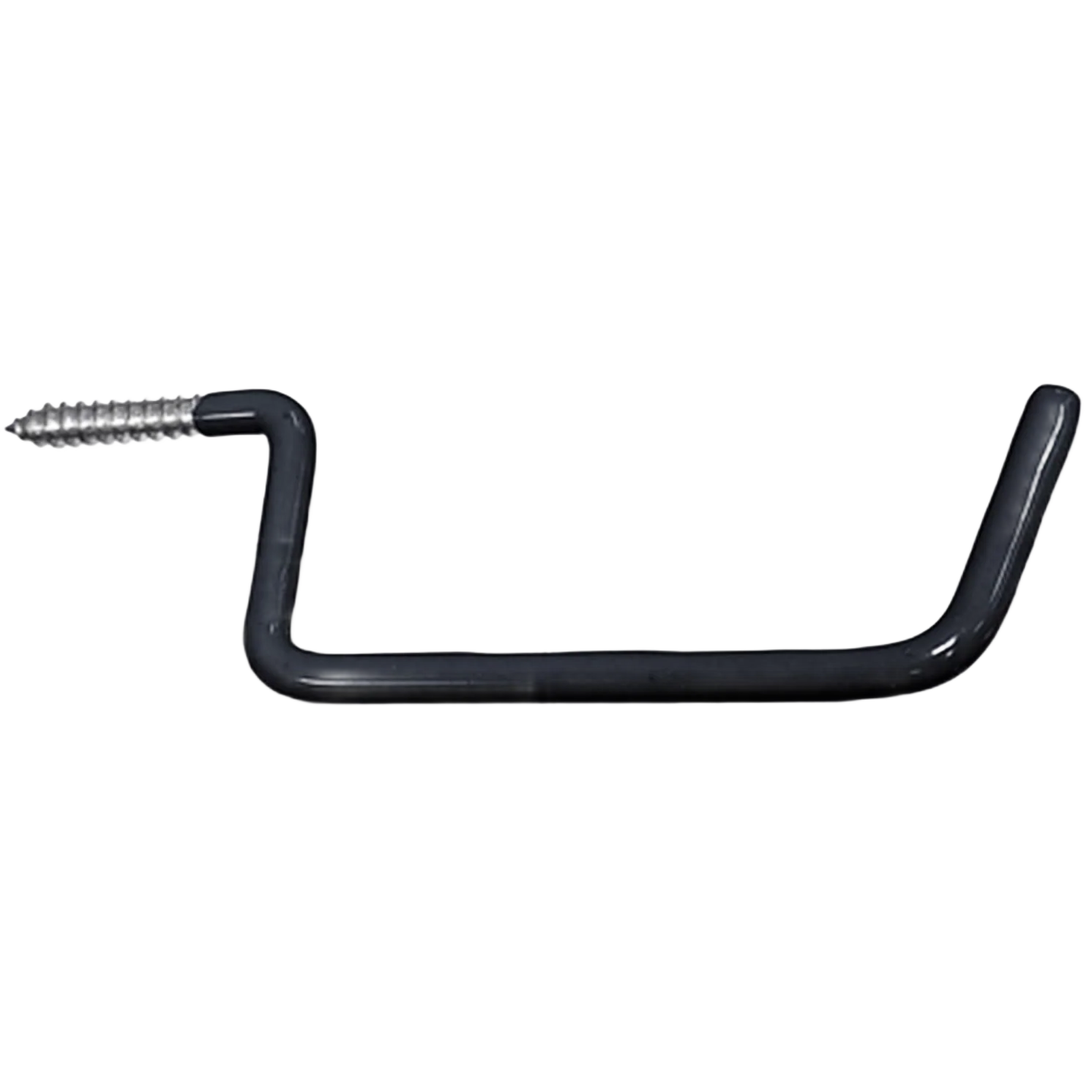 High-Grade Hillman Black Vinyl-Coated Ladder Hook 4 in. Comfortable