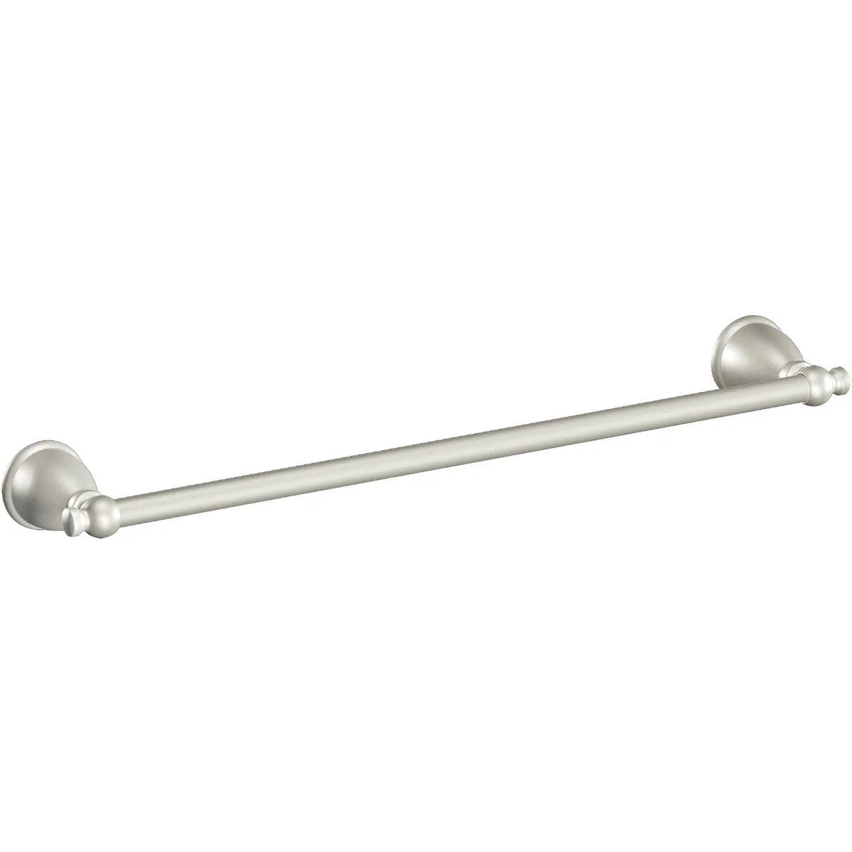 Relaxed Moen Caldwell Brushed Nickel Towel Bar 24 in. Secure