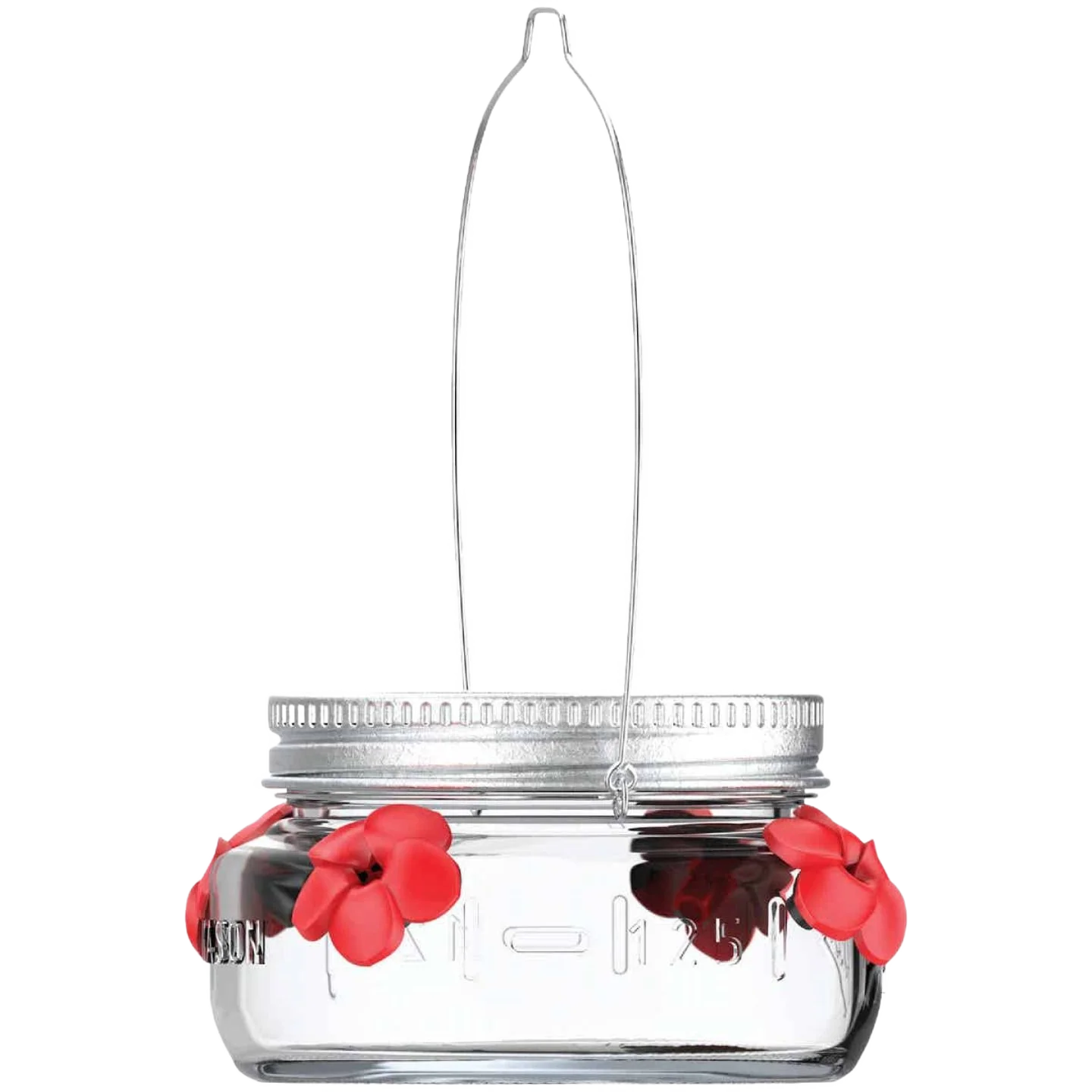 Eco-Friendly Nature’s Way Glass Mason Jar Hummingbird Feeder 6 oz. Fast