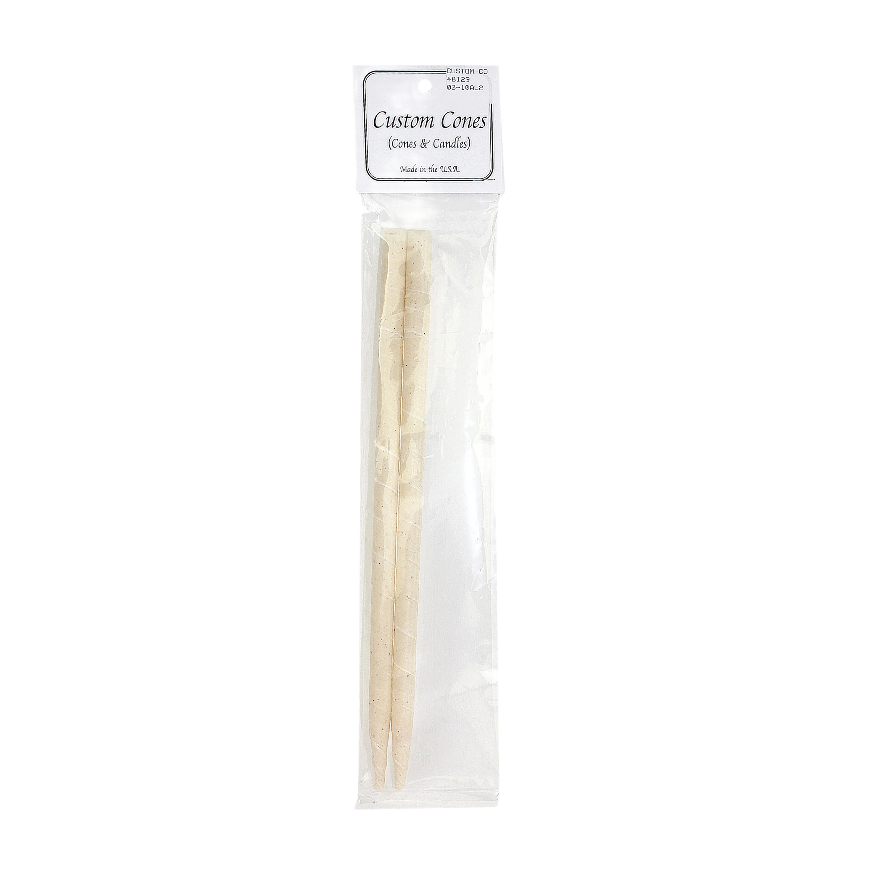 Natural Custom Cones Ear Wax Candles 2 Pack Optimized