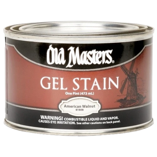 User-Friendly Old Masters American Walnut Oil Base Gel Stain 1 Pint Effective