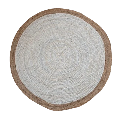 Trusted Bloomingville Hand Woven Jute Braided Rug 5 ft. Natural