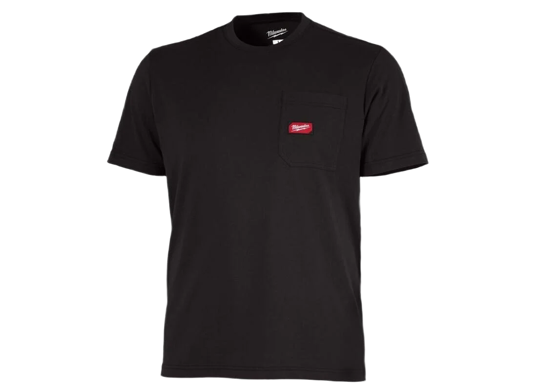 Responsible Milwaukee GRIDIRON™ Pocket T-Shirt – Short Sleeve Black S Elite