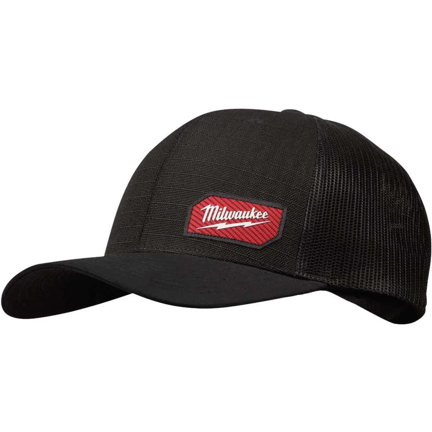 Fast Milwaukee GRIDIRON™ Snapback Trucker Hat – Black Flexible