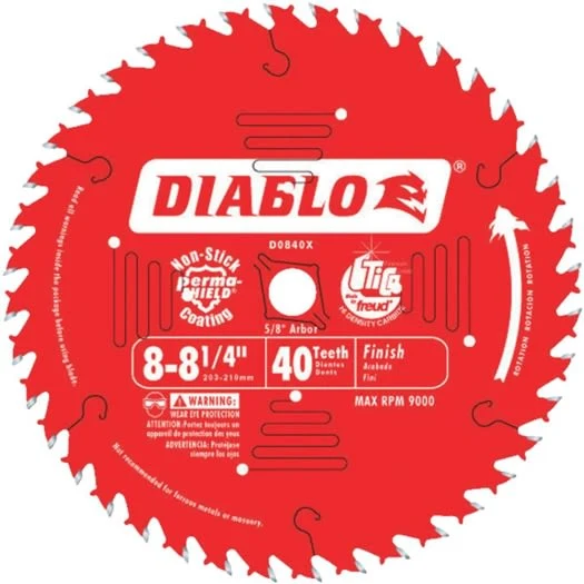 Trendy Diablo 8-1 4-In. 40-Tooth Finishing Saw Blade Official