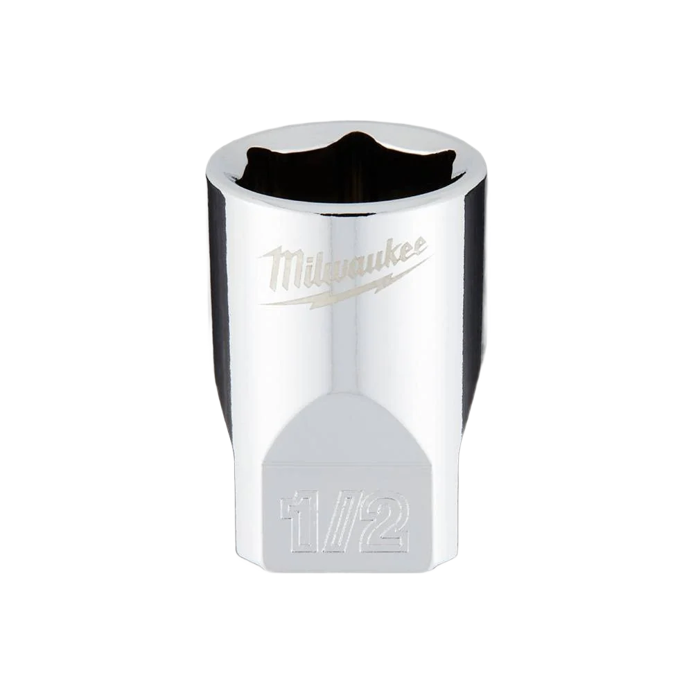 Elegant Milwaukee 1 4 Drive 1 2 6-Point Socket w FOUR FLAT™ Sides Professional