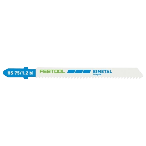Recyclable Festool 204270 HS 75 1.2 Bi 5 Steel Stainless Steel Cutting Jigsaw Blades 5-Count Advanced