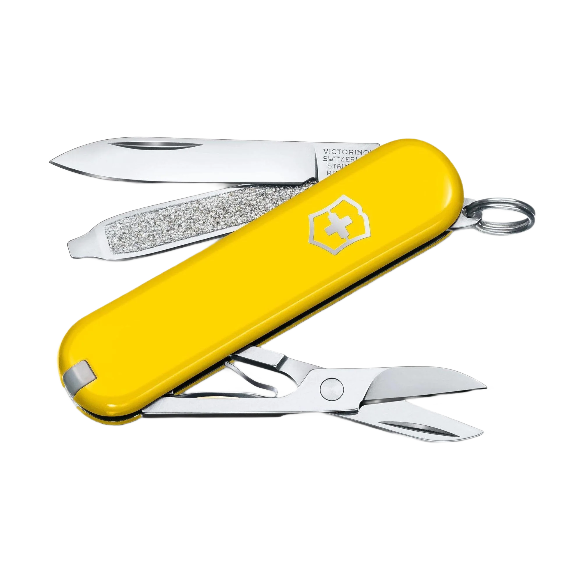 Environmentally Friendly Victorinox Swiss Army Classic SD Pocket Knife Sunny Side Durable