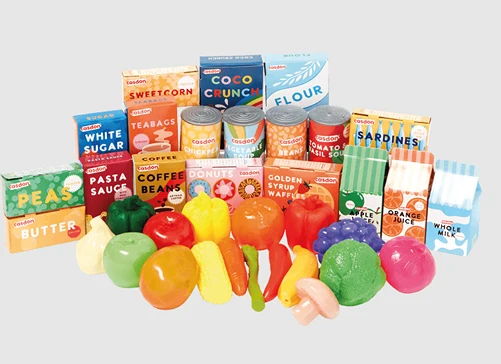 Practical Casdon Grocery Toy Set Easy-to-Use