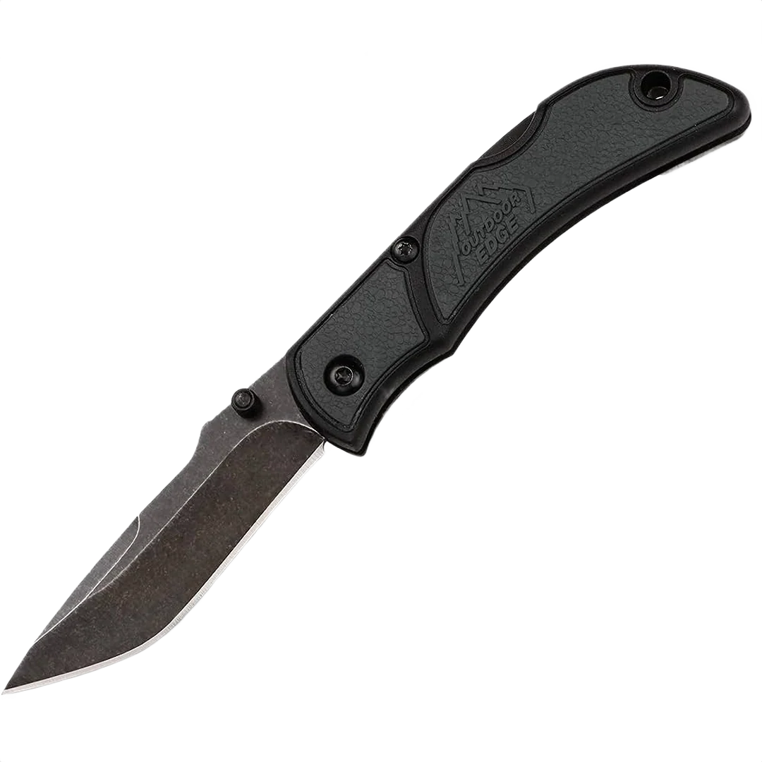 Detailed Outdoor Edge Chasm 2.5 In Folding Knife Gray Trusted