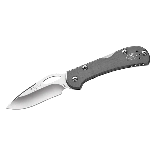 Premium Material Buck Knives 726 Gray Mini SpitFire Knife Recyclable