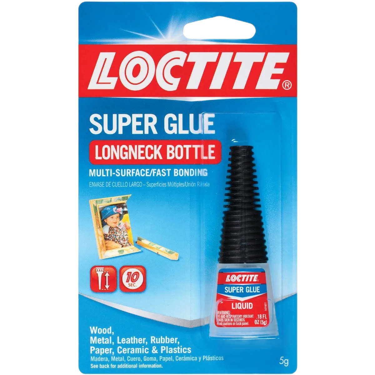 Effective Loctite Liquid Super Glue with Longneck Bottle 0.18 oz. Luxury