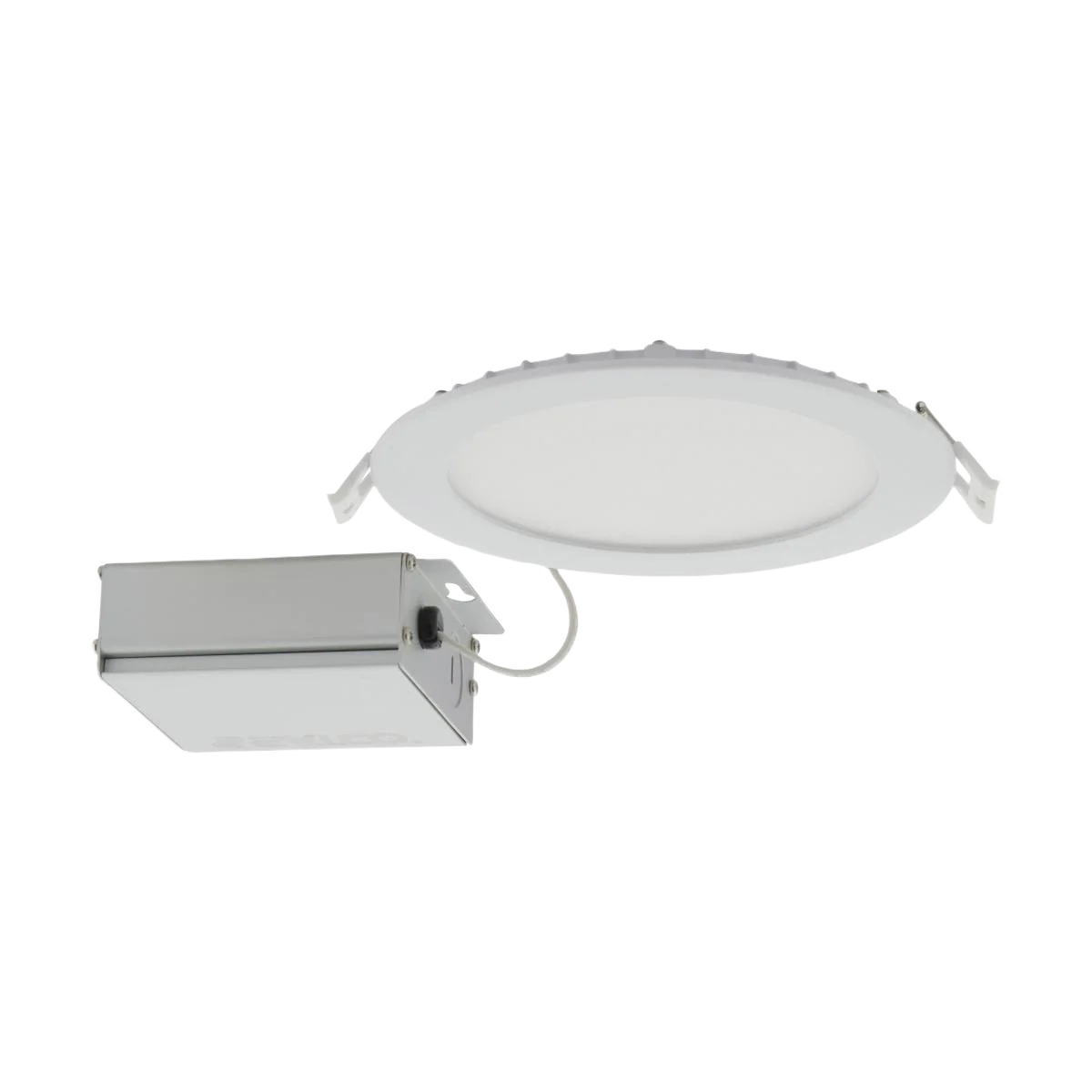 Fine Crafted Satco 12 Watt LED Direct Wire Downlight with Remote Driver 6 in. Original