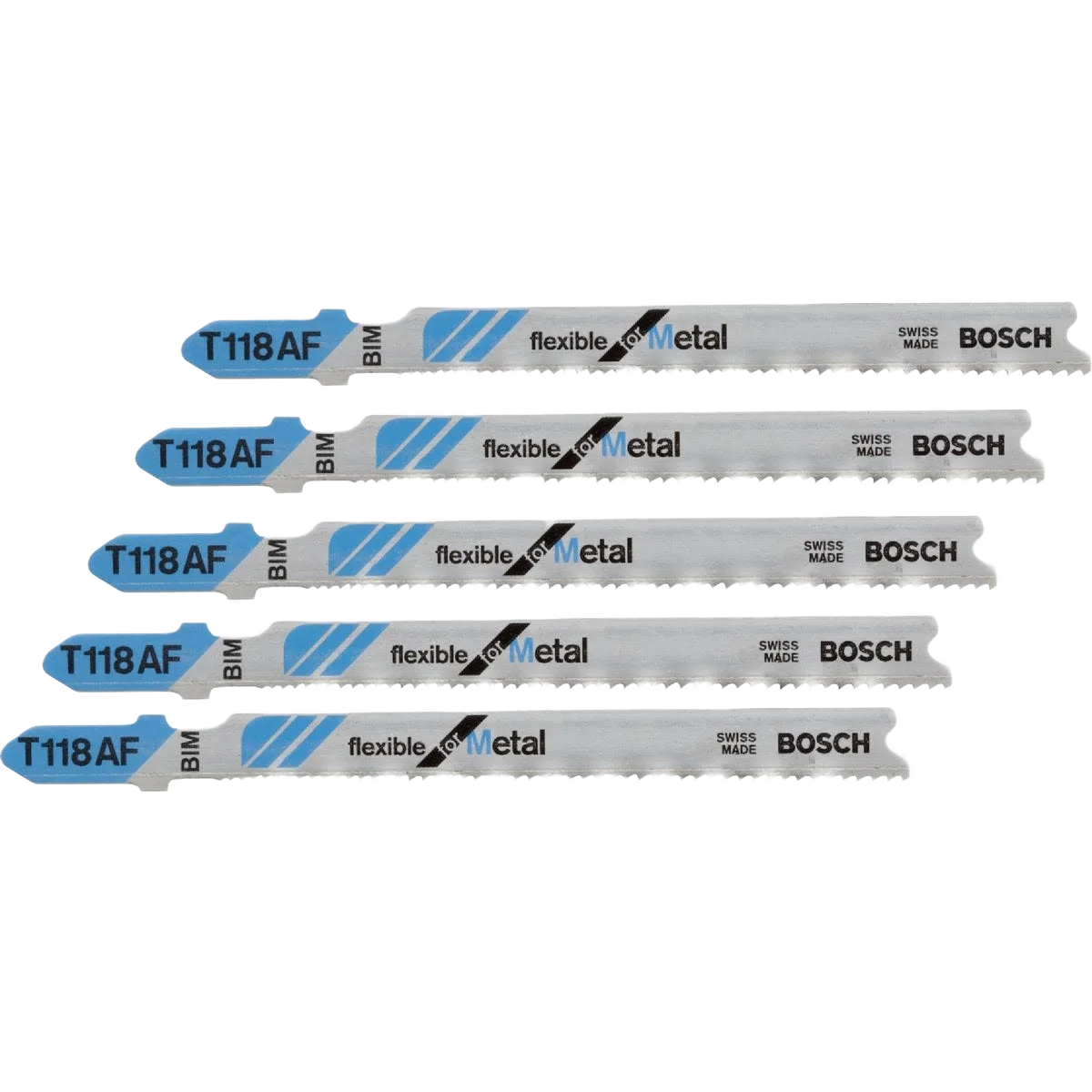 Specialty Bosch 3-5 8 In. 17-24 TPI Metal Jigsaw Blades 5 pk Versatile