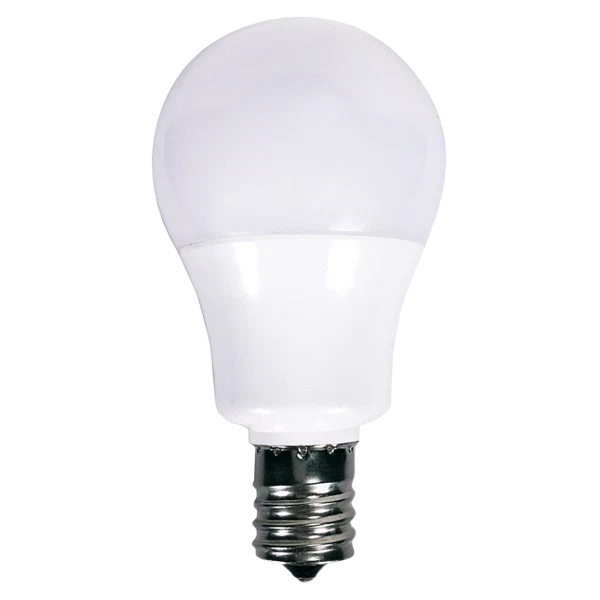 Detailed Satco 5.5 Watt A15 LED 4000K E17 Intermediate Base Light Bulb Classic