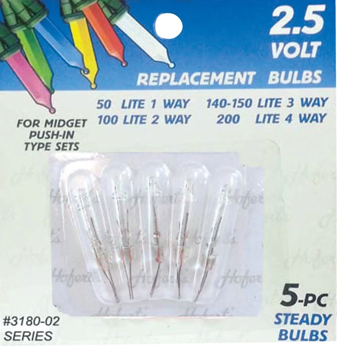 Exclusive J Hofert 2.5V Light Bulb Green