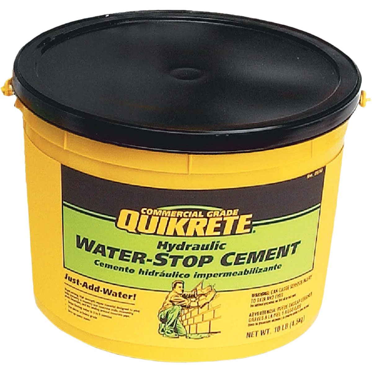 Lightweight Quikrete Hydraulic Water-Stop Cement 10 lb. Pail Luxury