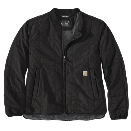 Functional Carhartt Women’s Medium Black Rain Defender reg Lightweight Insulated Jacket Innovative