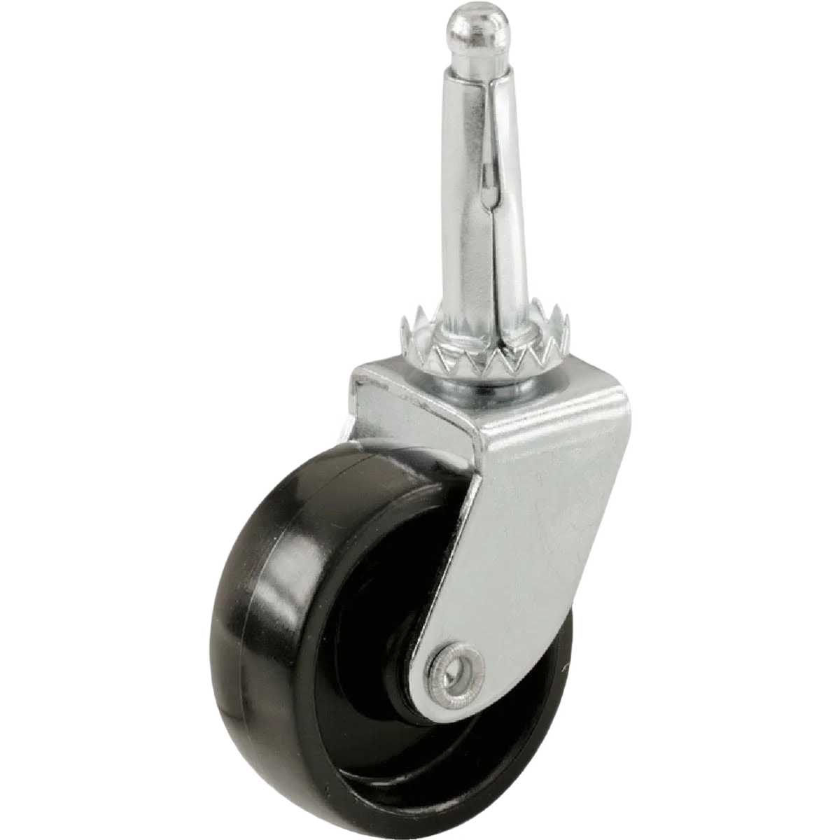 Artisan Do it 1-1 4 In. Black Light-Duty Swivel Stem Caster 4-Pack Solid