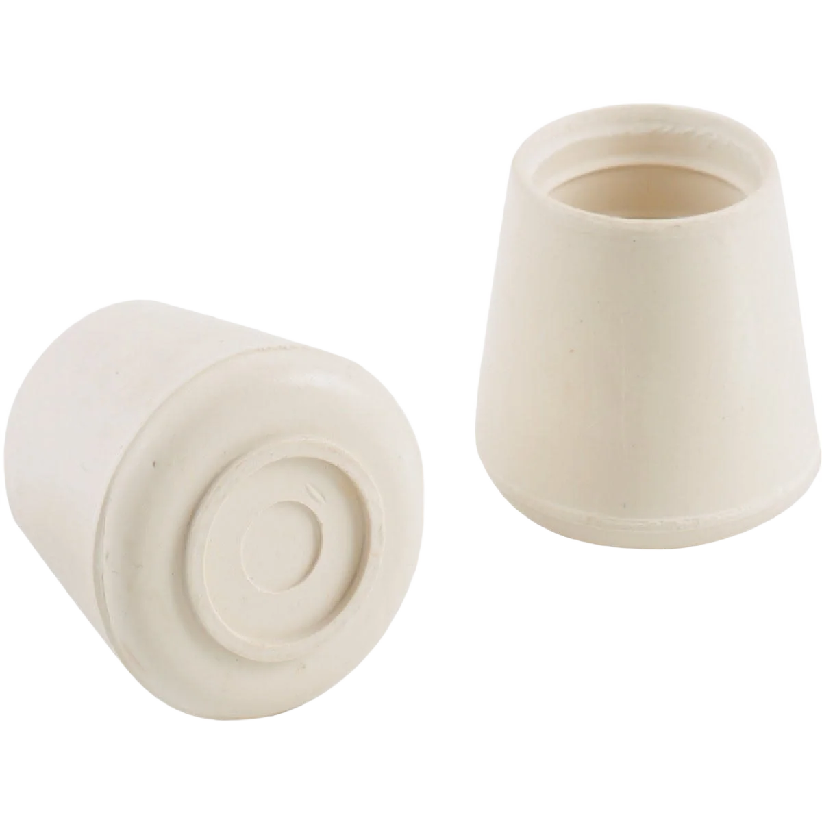 Secure Do it 1 2 in. Hi-Tip Off White Rubber Furniture Leg Protectors 4-Pack Proven