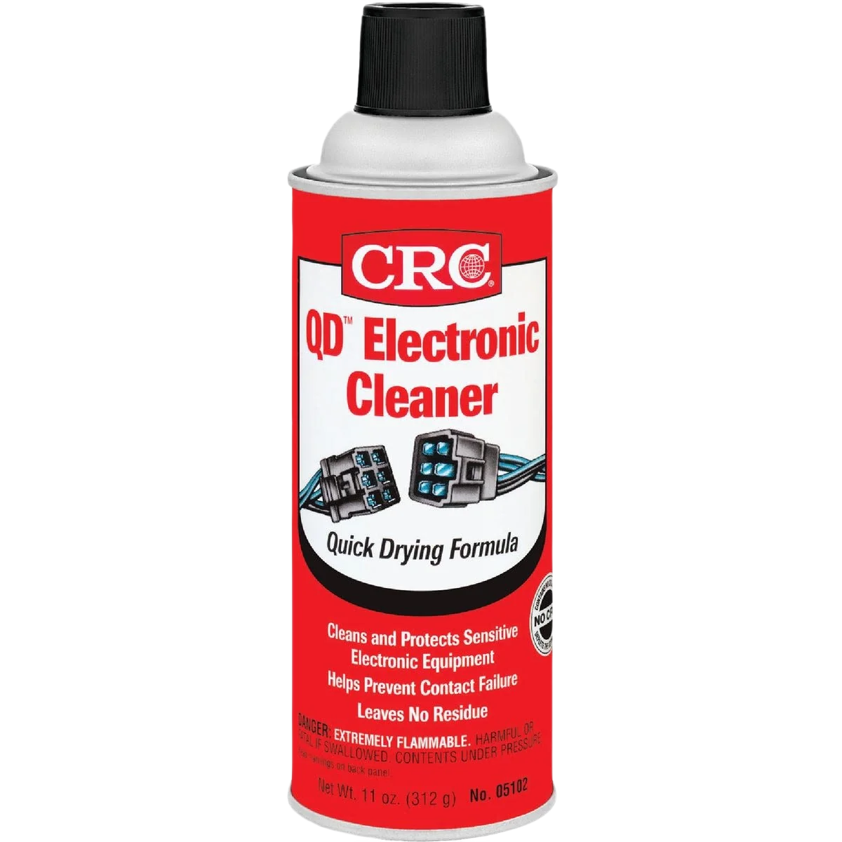 Traditional CRC Quick Dry 11 Oz. Aerosol Electronic Parts Cleaner Solid
