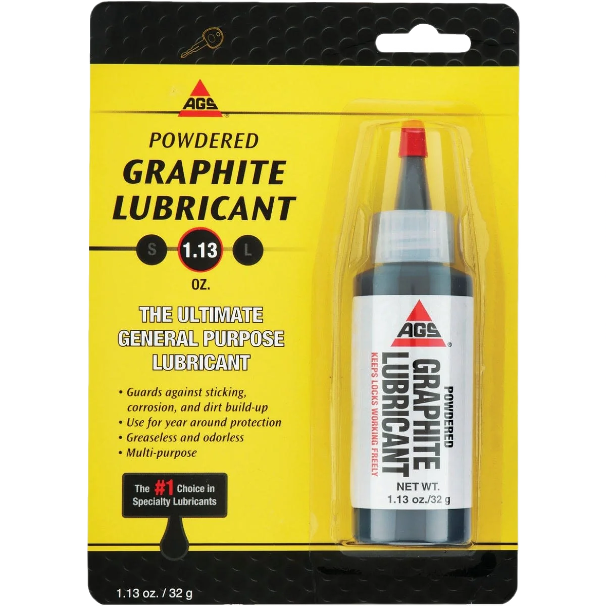 Verified AGS Powdered Graphite Dry Lubricant 1.13 oz. Breathable