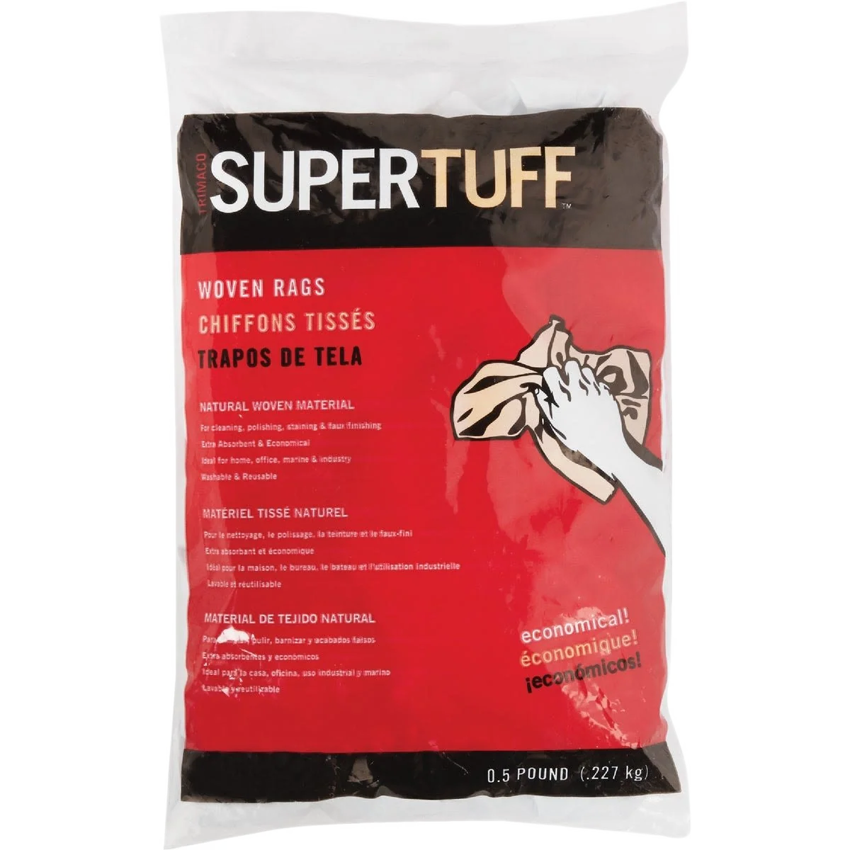 Enhanced Supertuff Painter’s Rags 8 oz. Elite