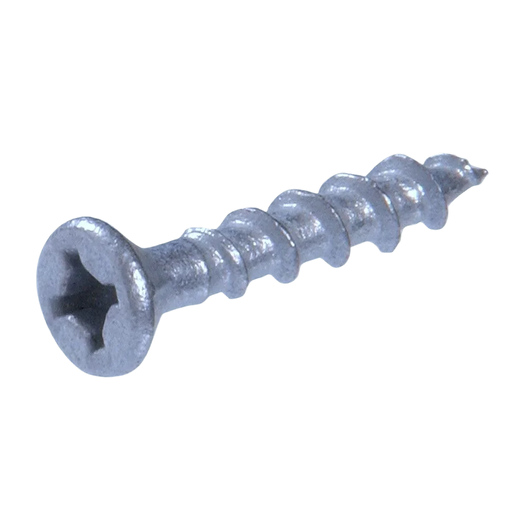 Exceptional Hillman 8 x 1 Galvanized Deck Screw Dual Torq Trade Drive Green