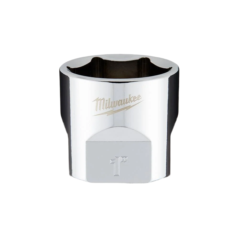 Carefully Designed Milwaukee 3 8 Drive 1 Standard Socket w FOUR FLAT™ Sides Detailed