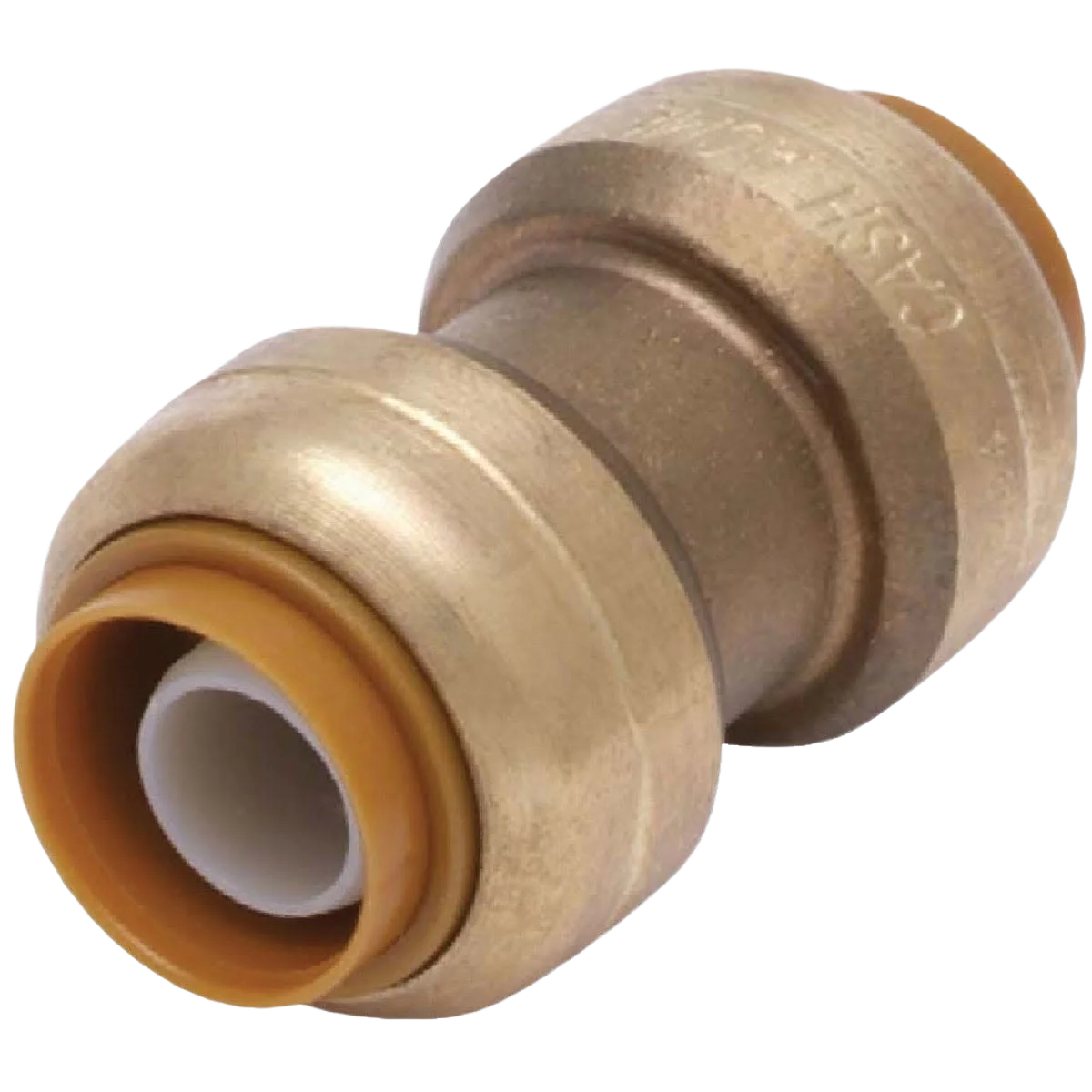 Excellent SharkBite 1 Push-to-Connect Brass Coupling Clean