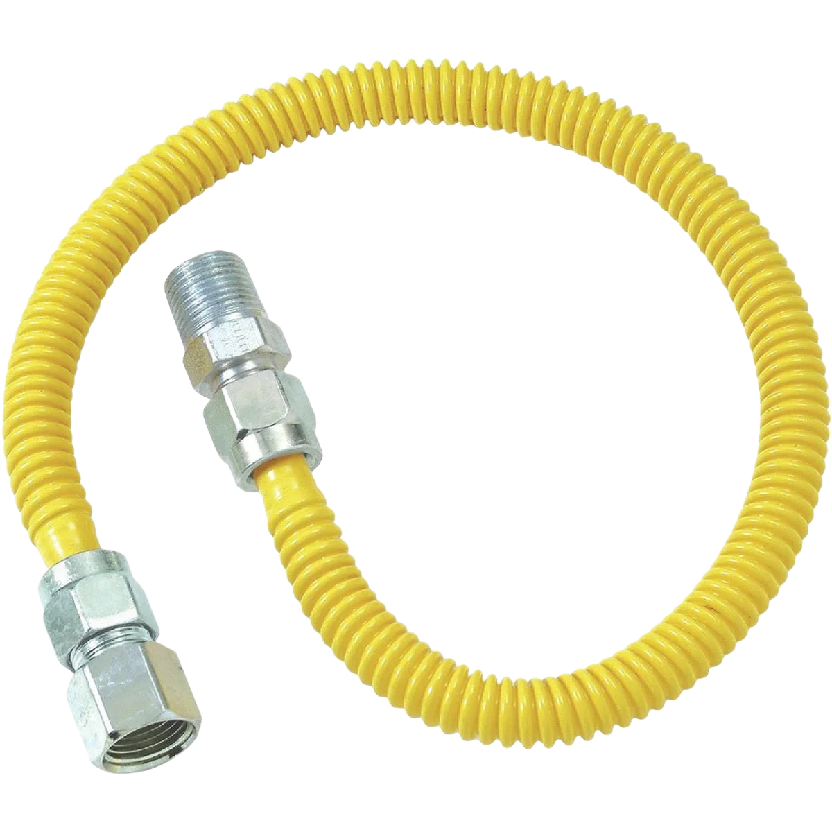 Prestigious Dormont 1 2 OD x 36 Coated Stainless Steel Gas Connector 1 2 FIP x 1 2 MIP Consistent