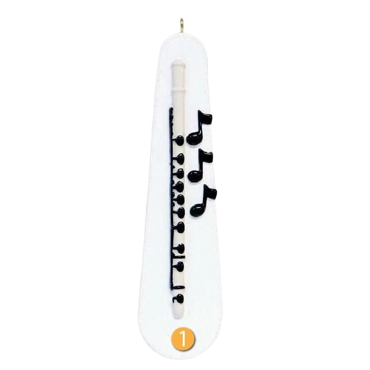 High-Quality Rudolph Me Personalized Flute Ornament Elite