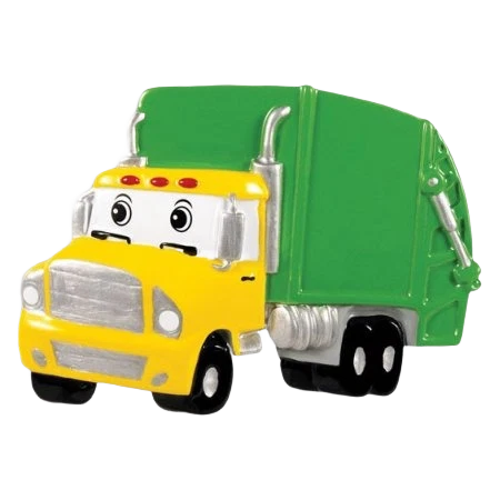High-Performance PolarX Personalized Garbage Truck Ornament Lightweight