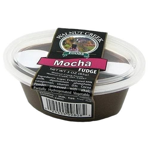 User-Friendly Walnut Creek Mocha Fudge Cup 3 oz. Elite
