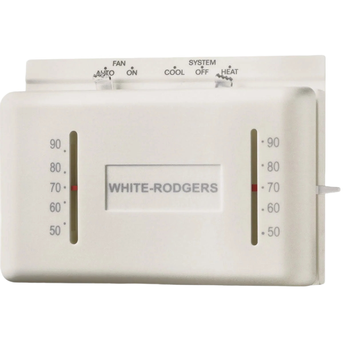 Safe White Rodgers Heating and Cooling Mechanical Thermostat Authentic