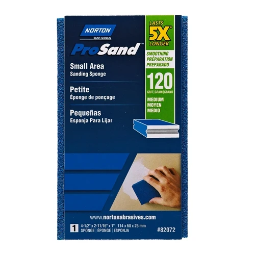 Fast Norton Prosand 100-Grit Medium Sanding Sponge Luxury