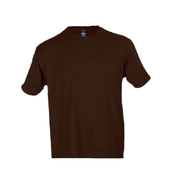 Crafted Tultex Unisex Fine Jersey Brown Short Sleeve Shirt XL Reliable