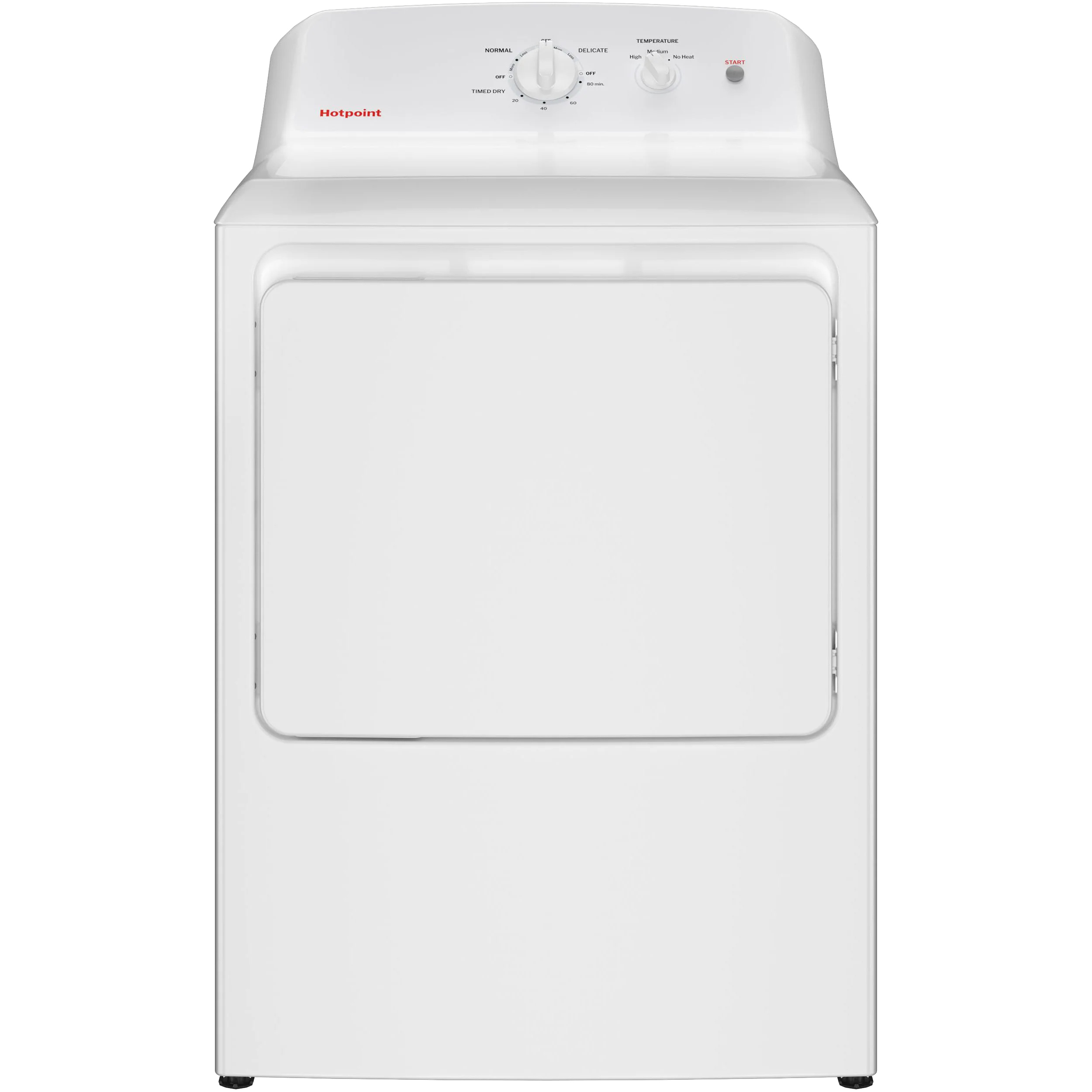 Responsible Hotpoint® 6.2 cu. ft. Capacity Electric Dryer with Up To 120 ft. Venting and Shallow Depth Trusted