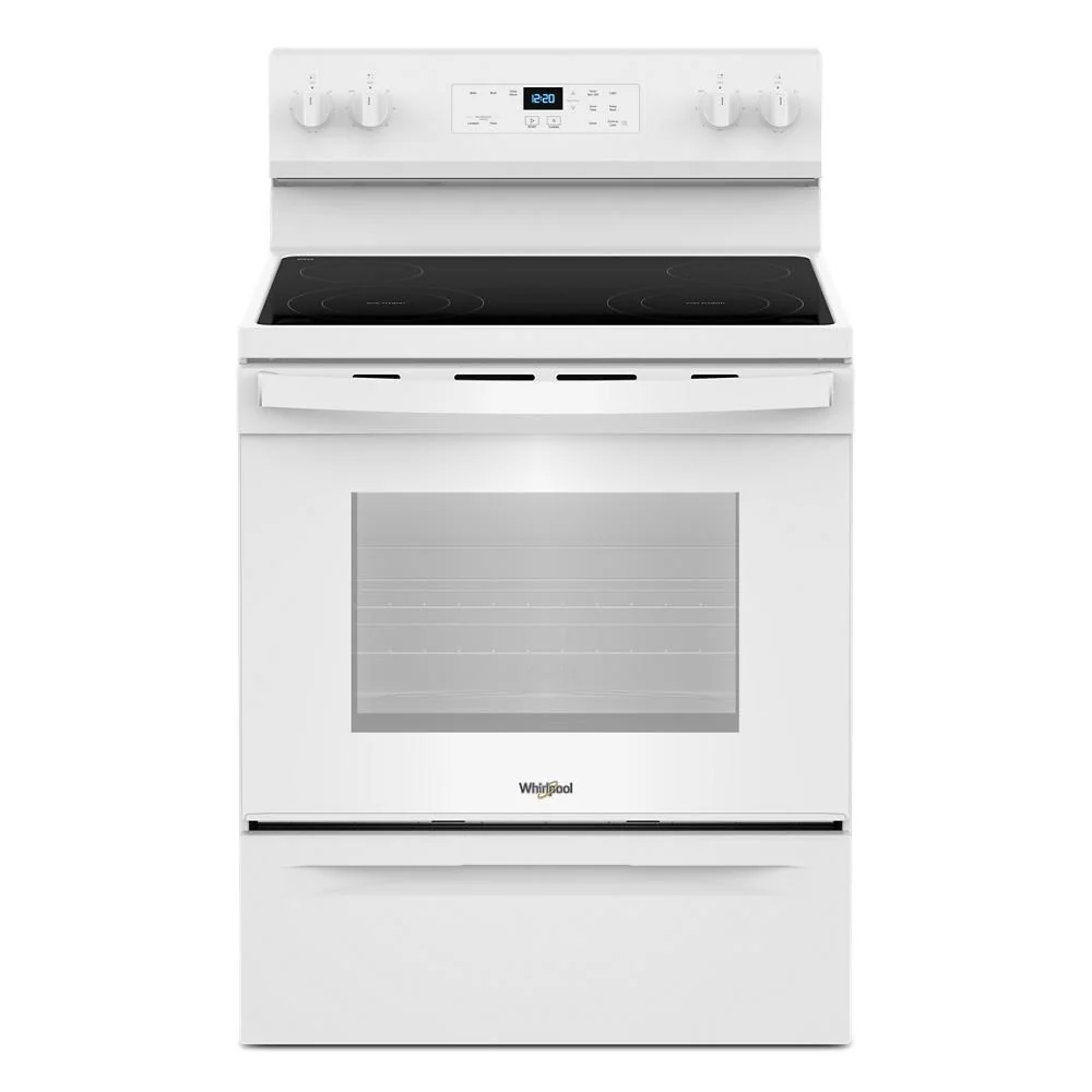 Safe 30-inch Electric Range with No Preheat Mode Traditional
